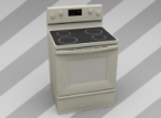 Glass Top Electric_Bisque